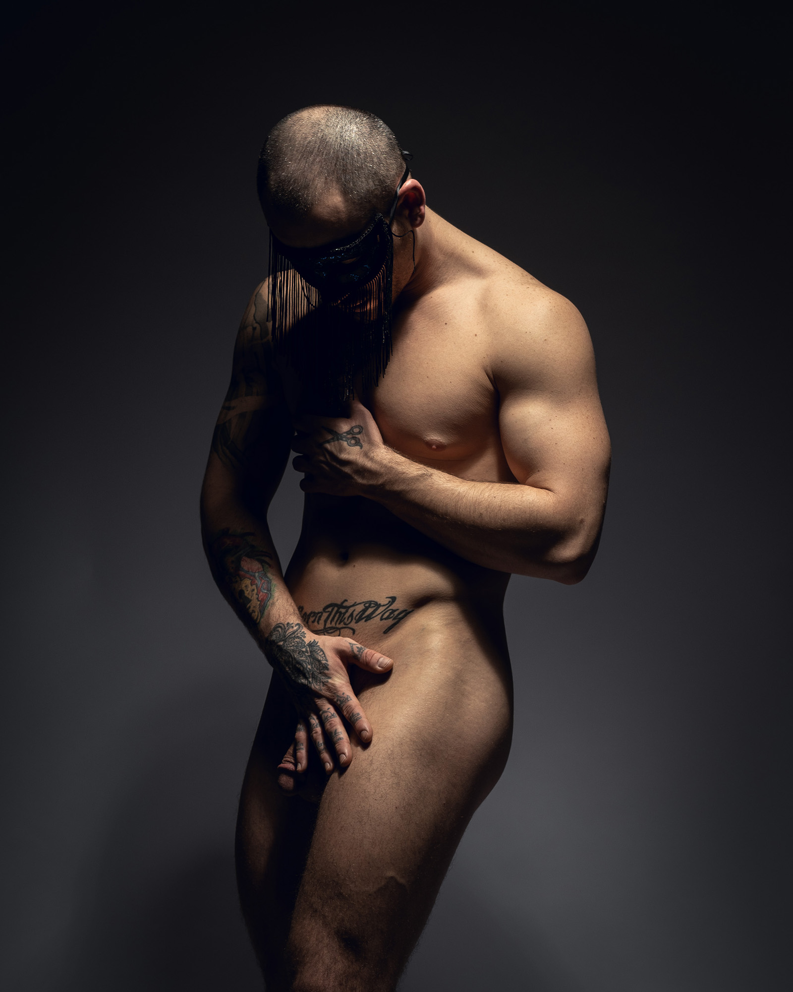 Cody, the handsome tattooed male — raw, sexy, untamable