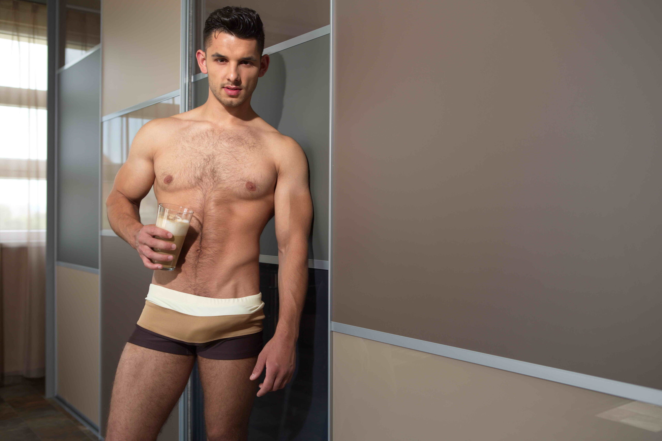 Coffee with stallion Antonio Valentini
