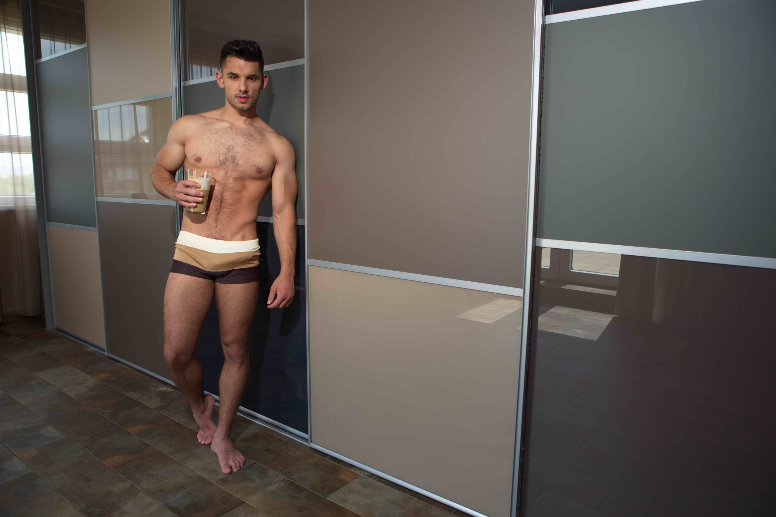 Coffee with stallion Antonio Valentini