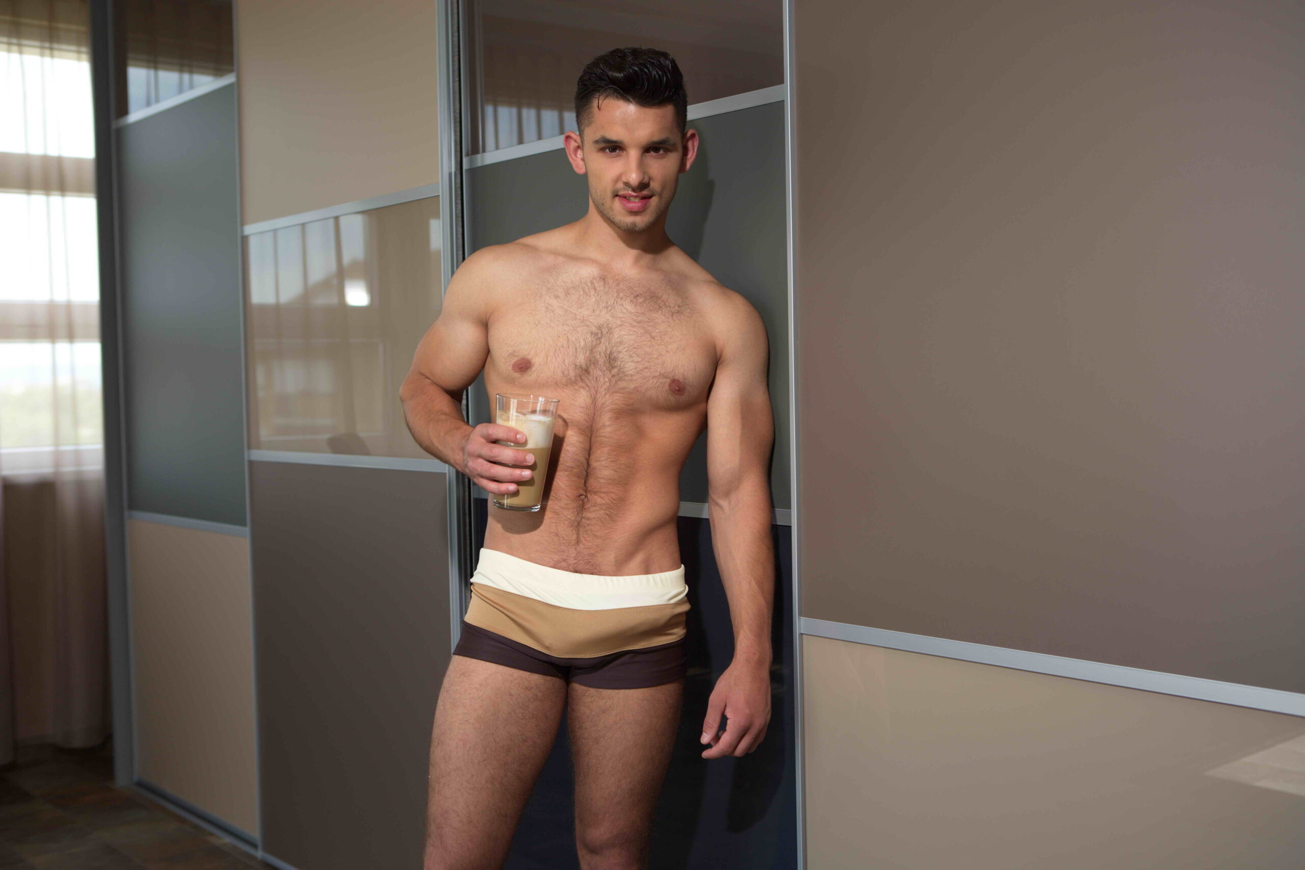 Coffee with stallion Antonio Valentini