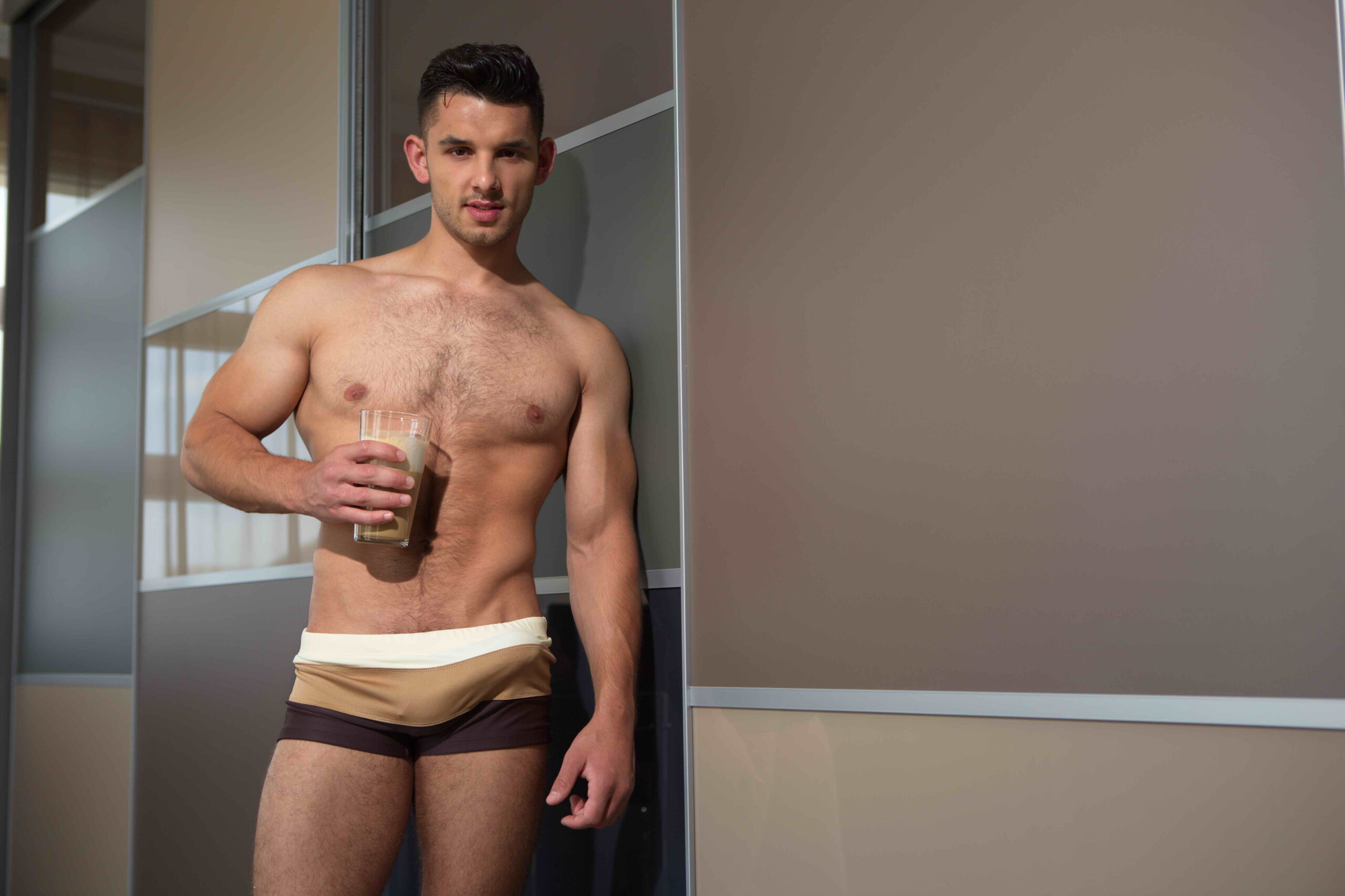 Coffee with stallion Antonio Valentini