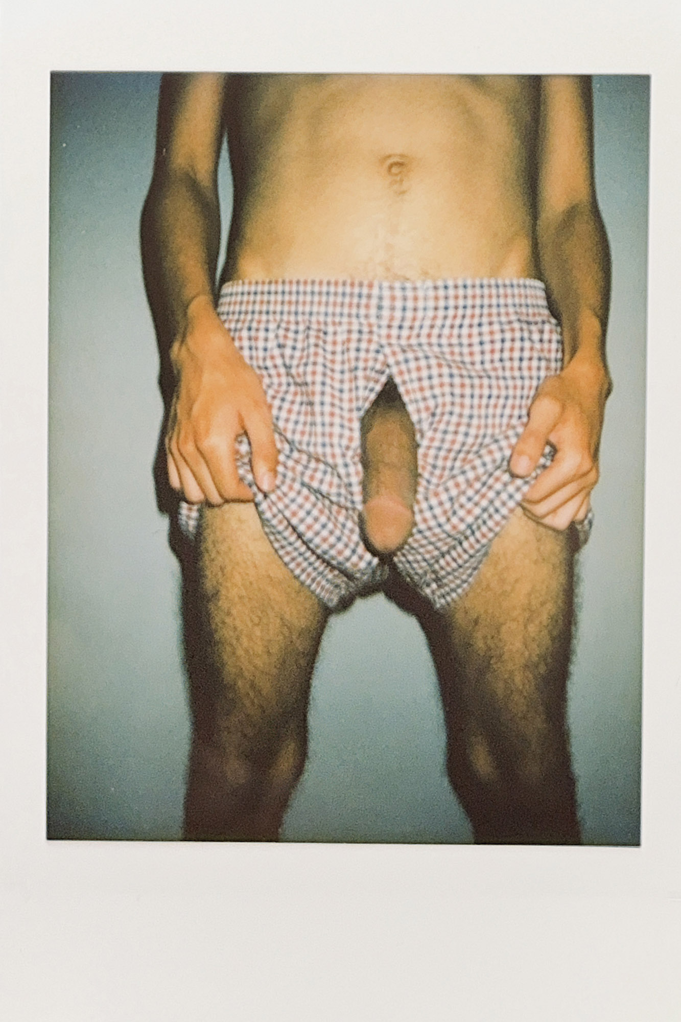 Dean Camden shows us how to put on a condom.