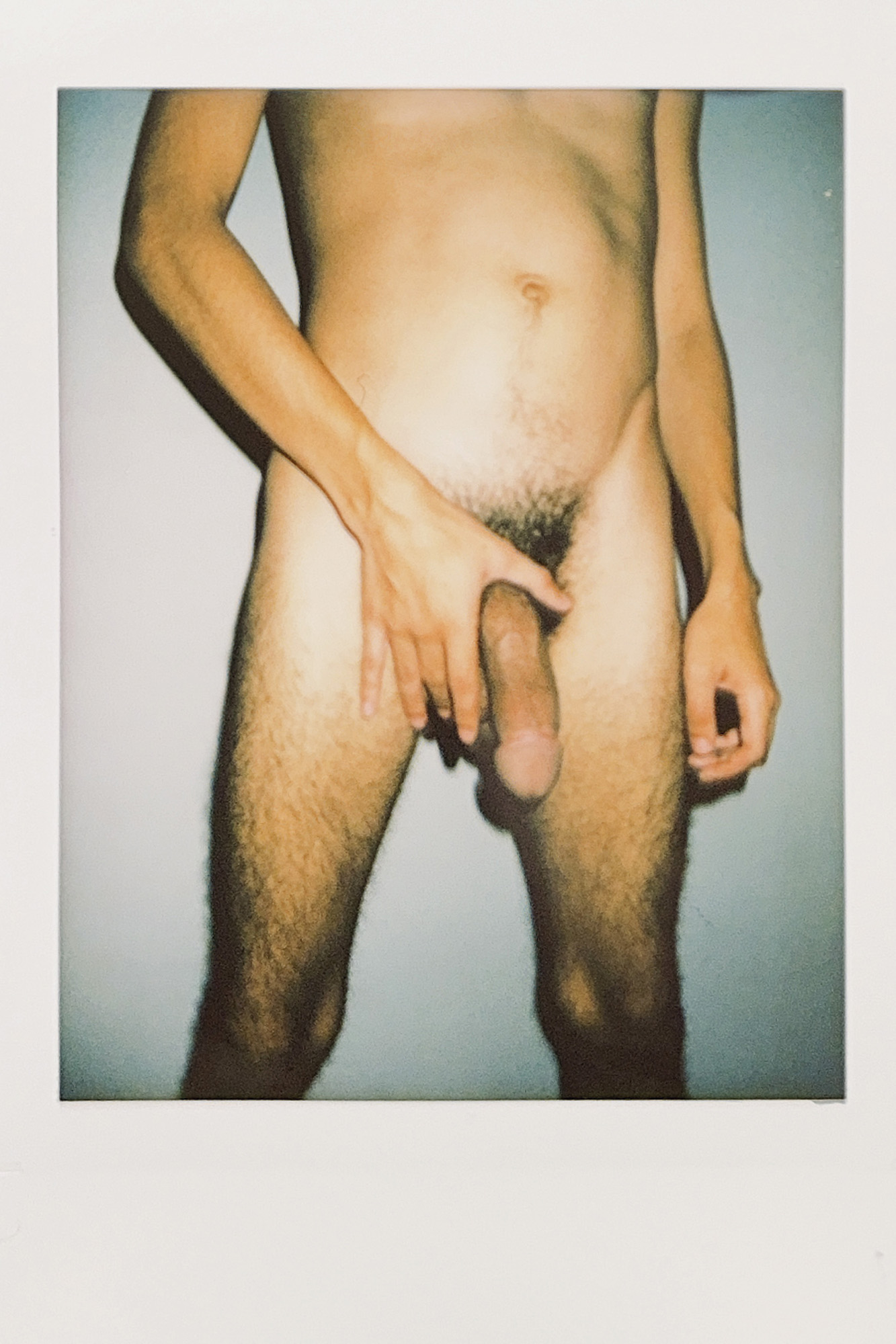 Dean Camden shows us how to put on a condom.