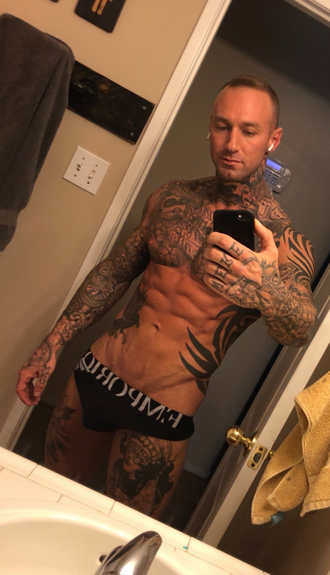 Dylan James, the handsome tattooed male