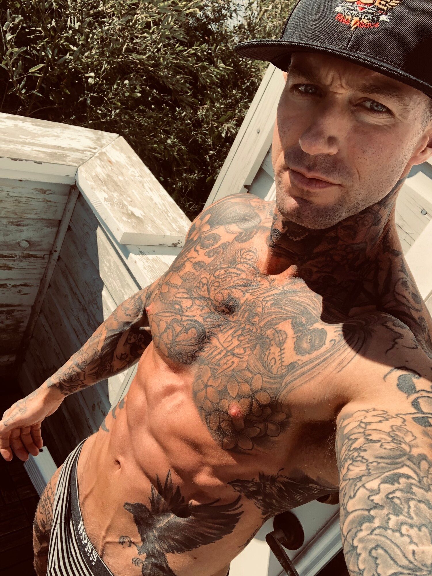 Dylan James, the handsome tattooed male