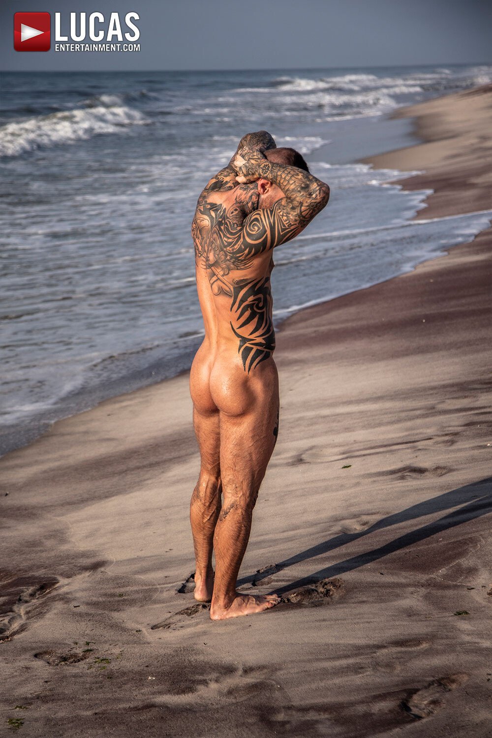 Dylan James, the handsome tattooed male