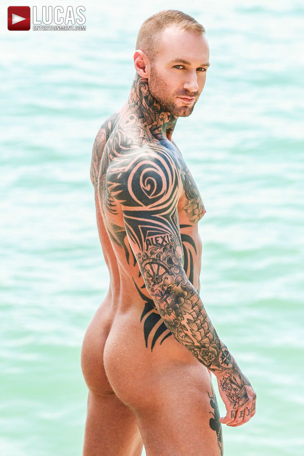 Dylan James, the handsome tattooed male