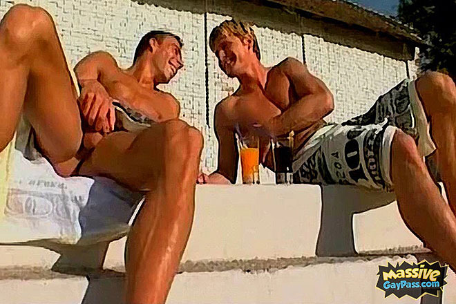 Gorgeous Blond Face Fucked & Spooned