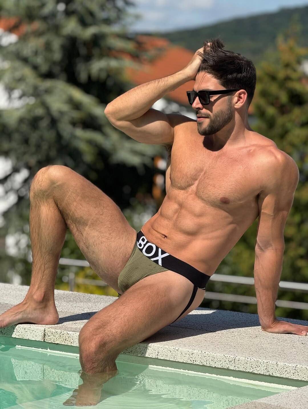 Guille Choa: The Hot Spanish Muscle Stud, Well-Hung and Confident