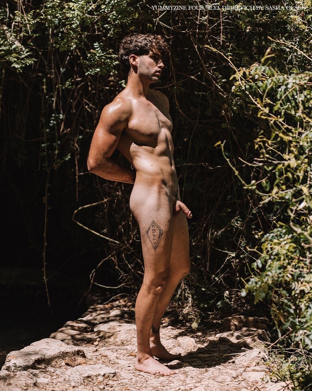 Ilay Dudkevich, the Israeli model and his Fuck It tattoo
