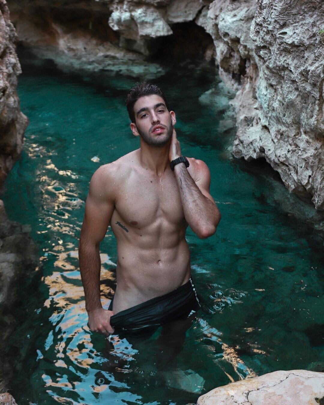 Ilay Dudkevich, the Israeli model and his Fuck It tattoo