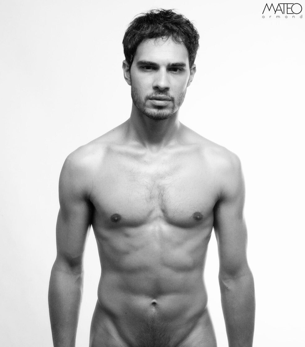 Italian actor Giuseppe Claudio poses nude