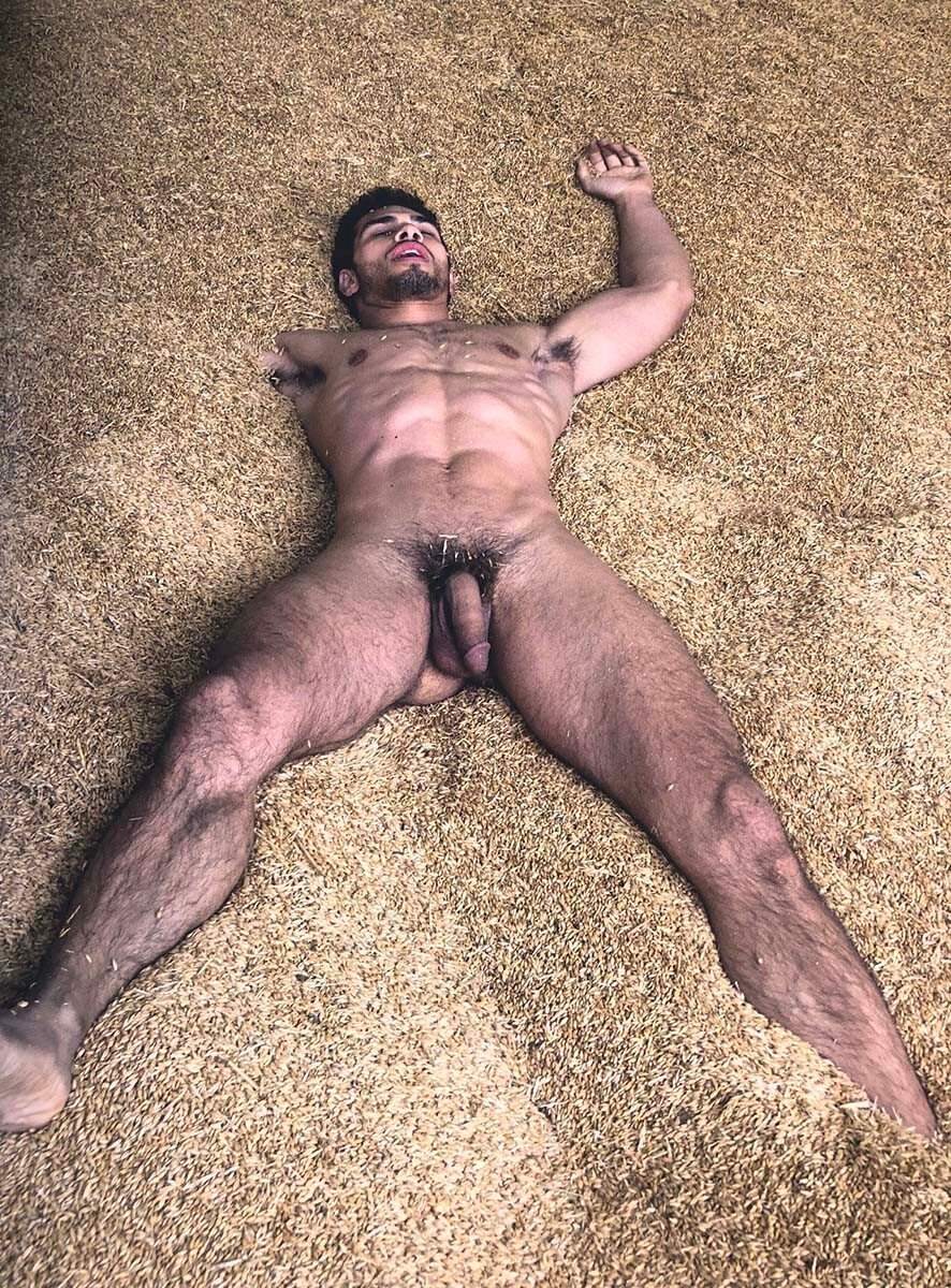 Italian actor Giuseppe Claudio poses nude