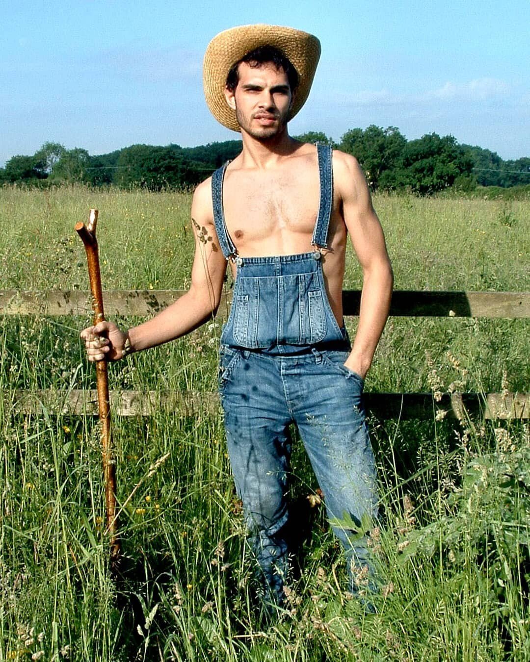 Italian actor Giuseppe Claudio poses nude