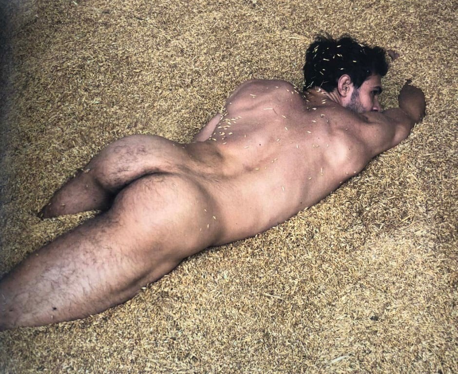 Italian actor Giuseppe Claudio poses nude