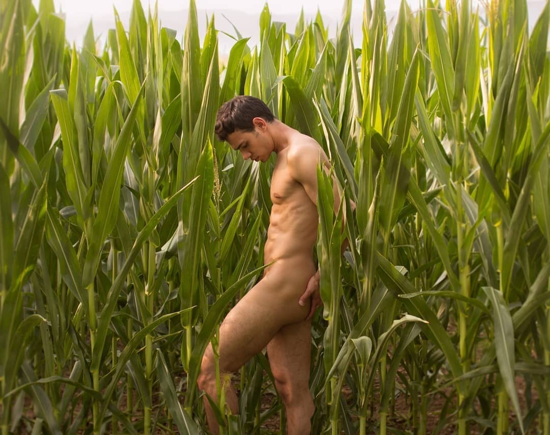 Italian actor Giuseppe Claudio poses nude