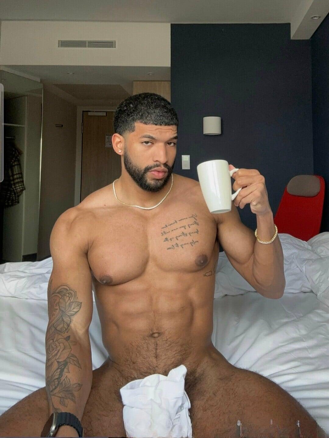 Kenny P, the hairy black stud with a perfect ass