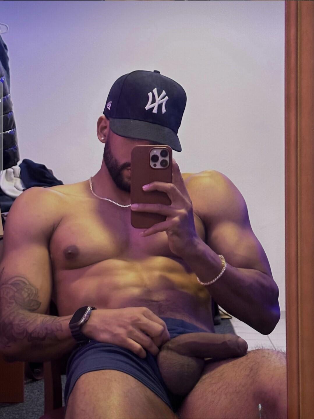 Kenny P, the hairy black stud with a perfect ass