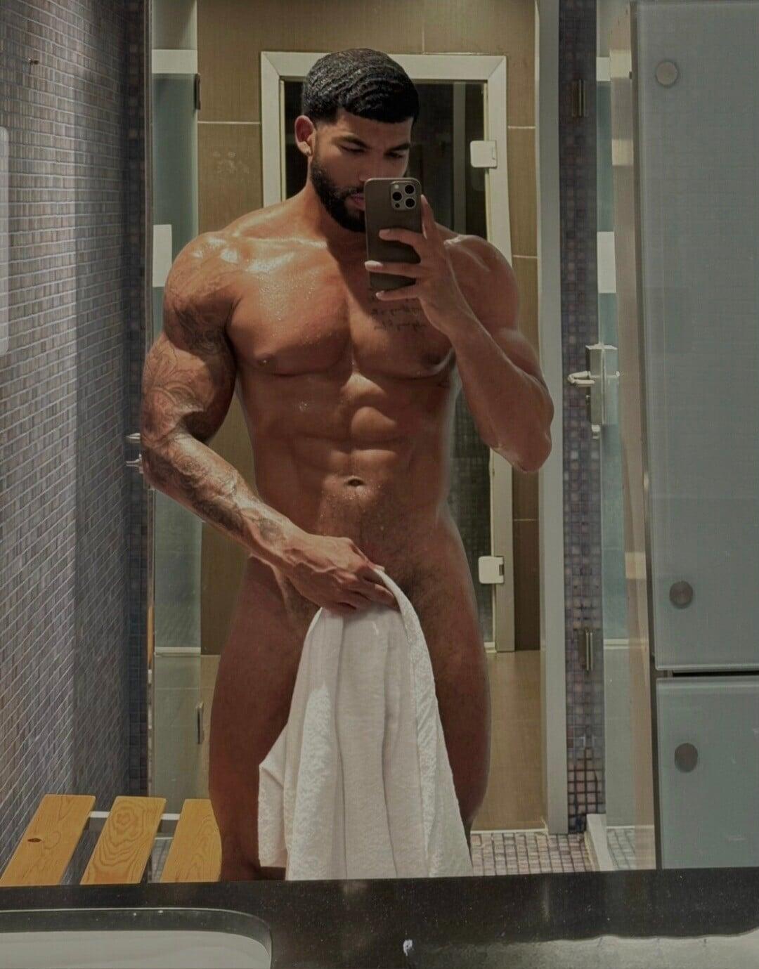 Kenny P, the hairy black stud with a perfect ass