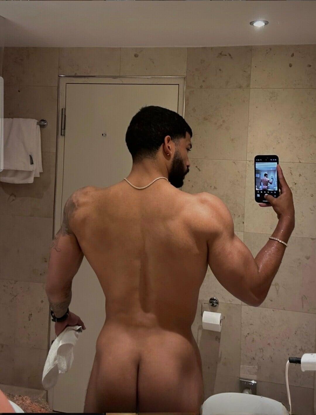 Kenny P, the hairy black stud with a perfect ass