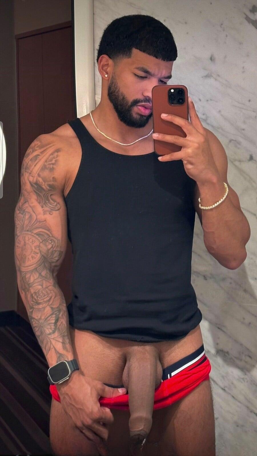 Kenny P, the hairy black stud with a perfect ass