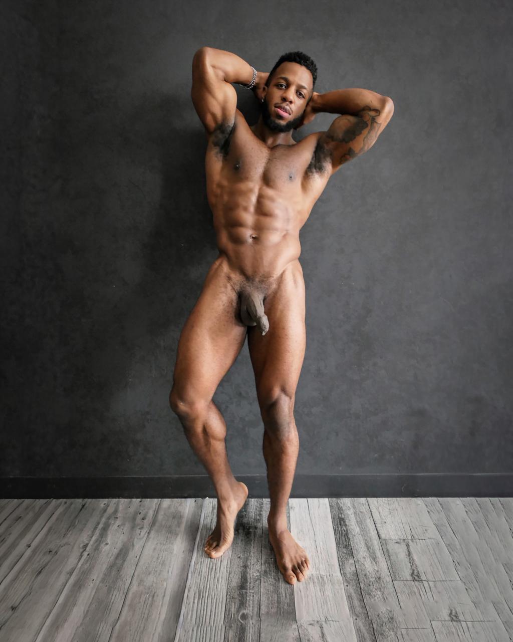 Kyle Smiles: The Montreal dancer with a sculpted body who strips it all off with a smile