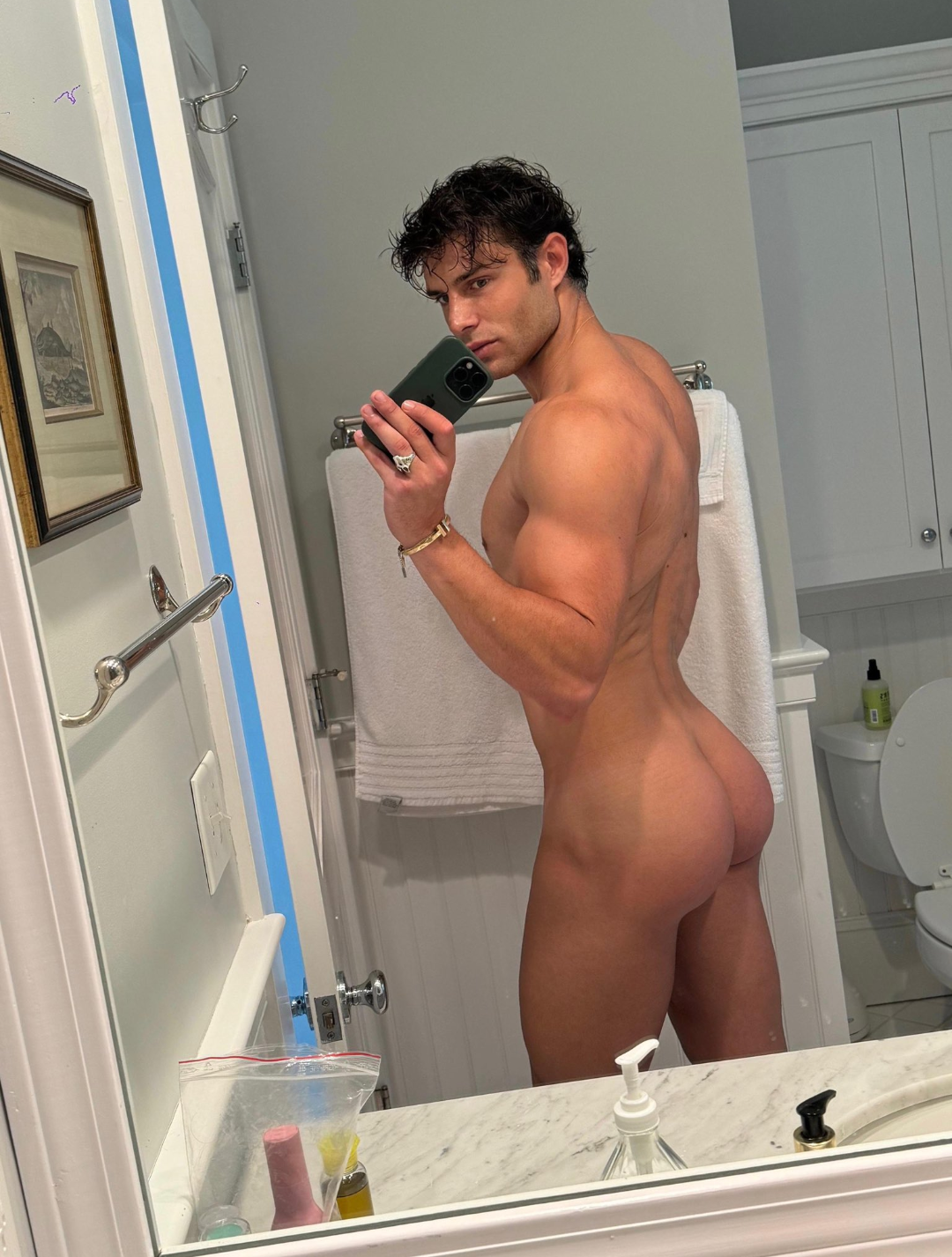 Nikola Jovanovic, the Serbian Model Strips It All Off
