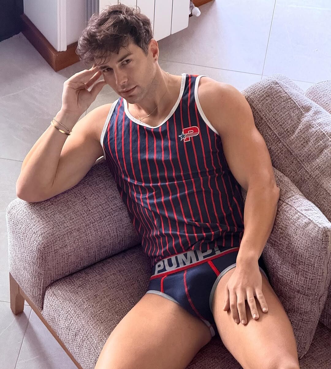 Nikola Jovanovic, the Serbian Model Strips It All Off