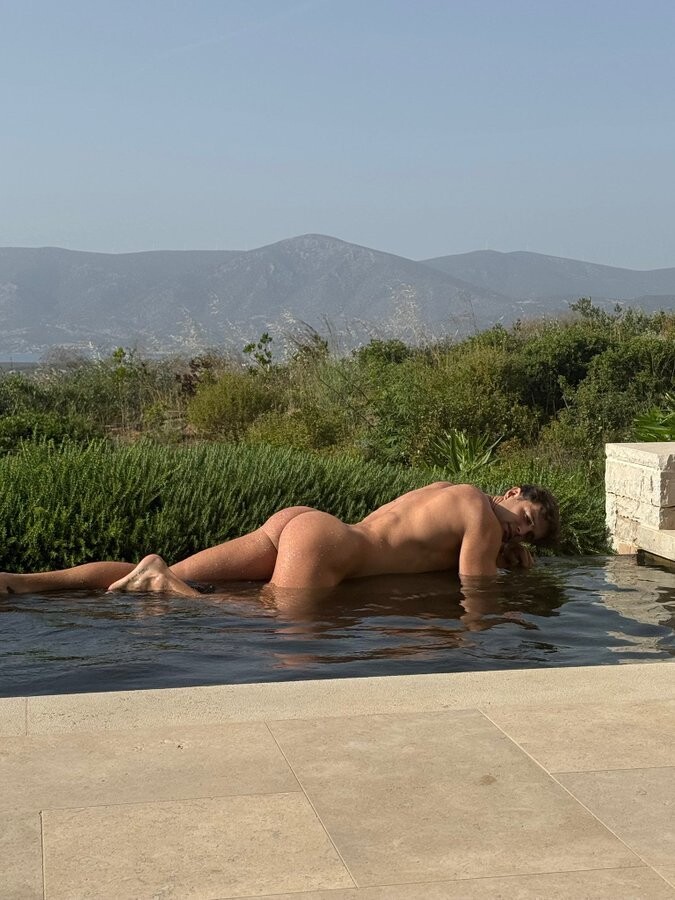 Nikola Jovanovic, the Serbian Model Strips It All Off