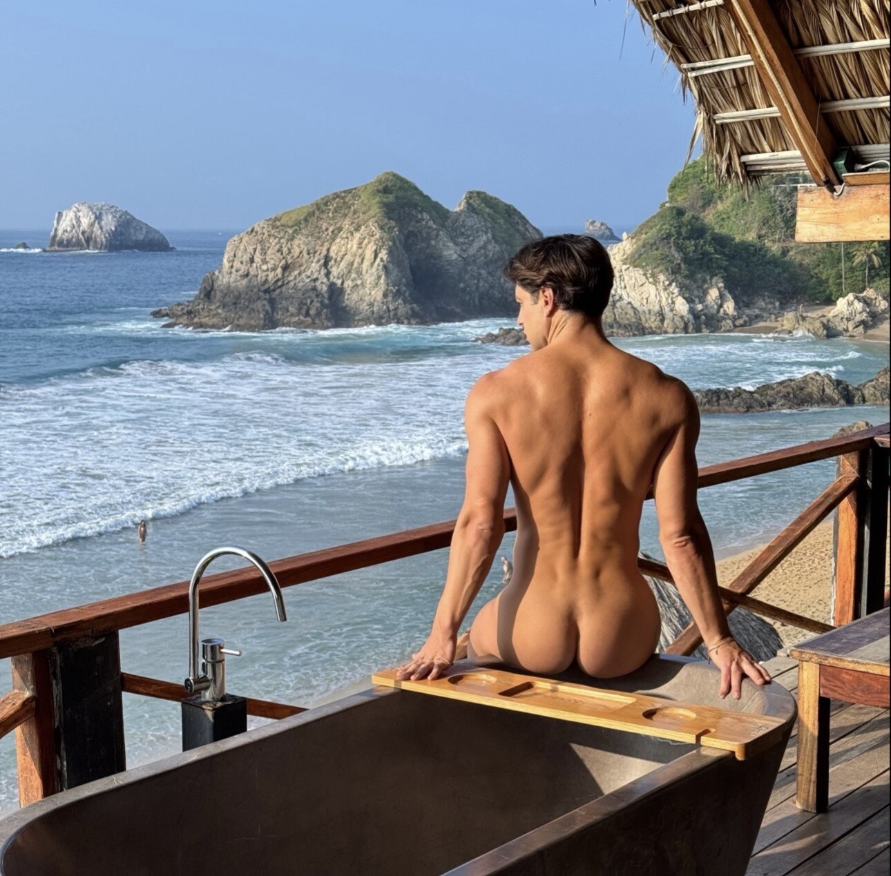 Nikola Jovanovic, the Serbian Model Strips It All Off