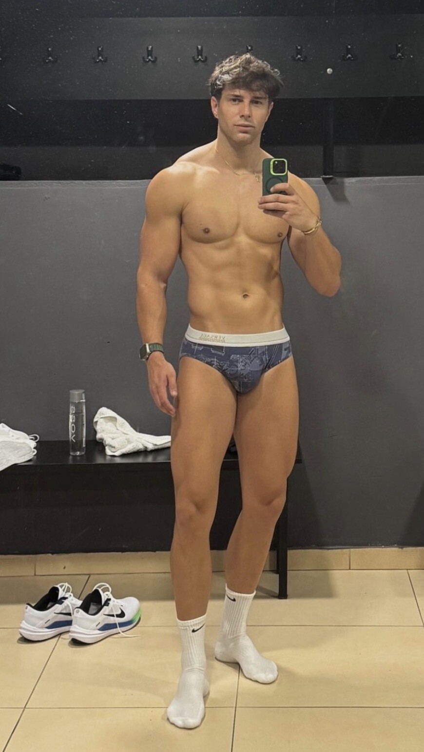 Nikola Jovanovic, the Serbian Model Strips It All Off