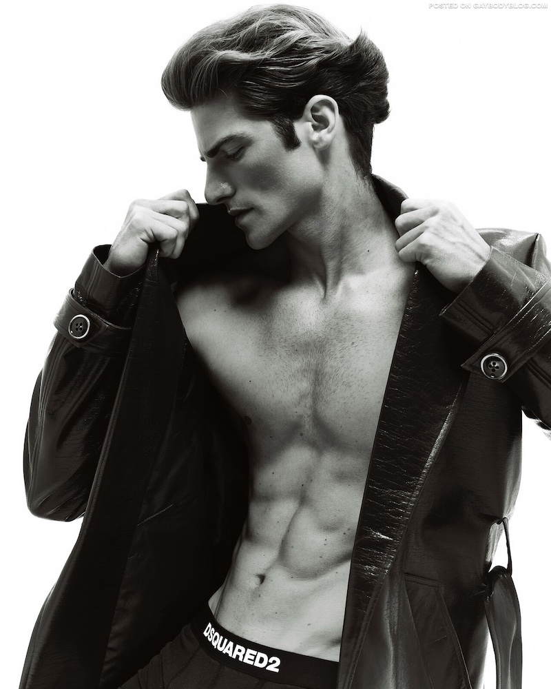 Ripped Male Model Tommaso Pajola