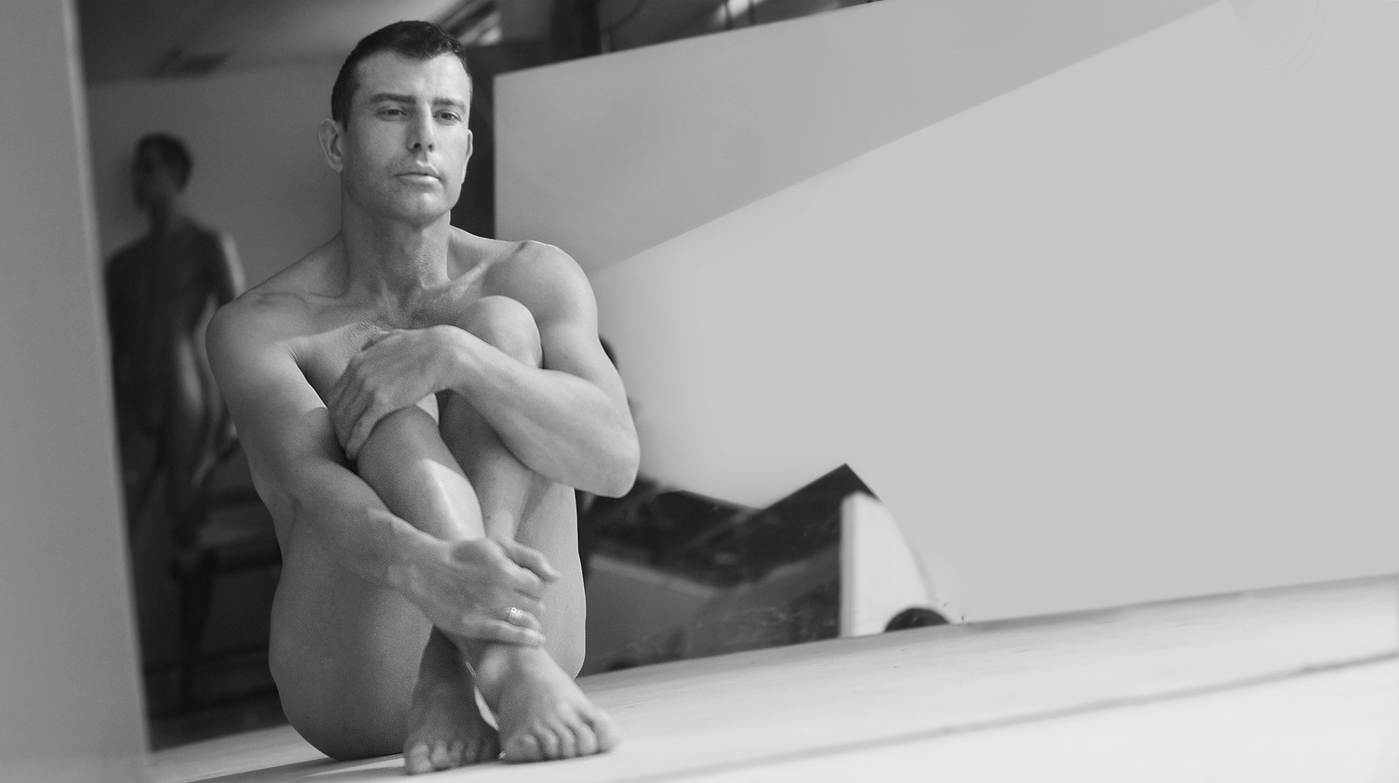 Stéphane Haffner Nude and “Erect”