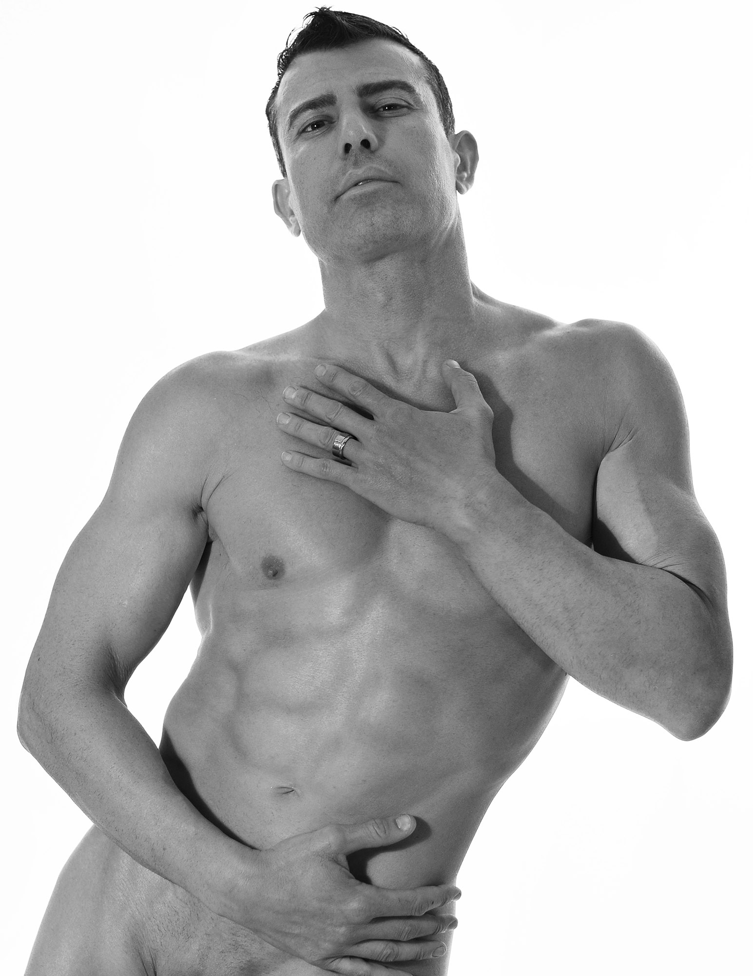 Stéphane Haffner Nude and “Erect”