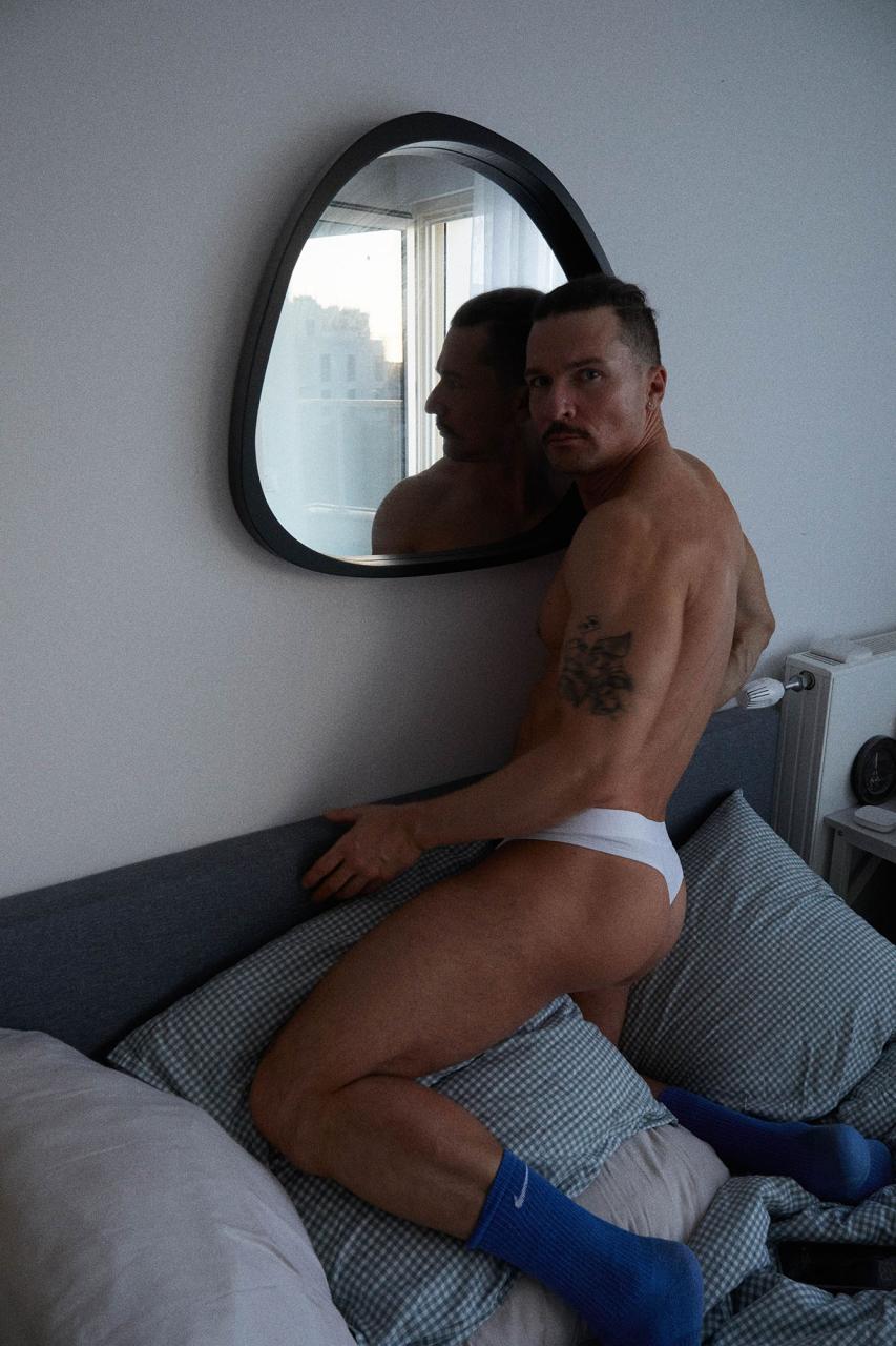 Stas Vokman: the fine mustache and white briefs of a daddy