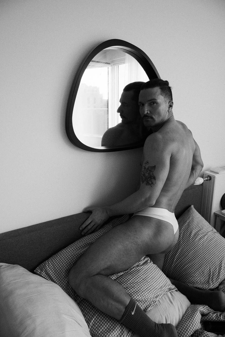 Stas Vokman: the fine mustache and white briefs of a daddy