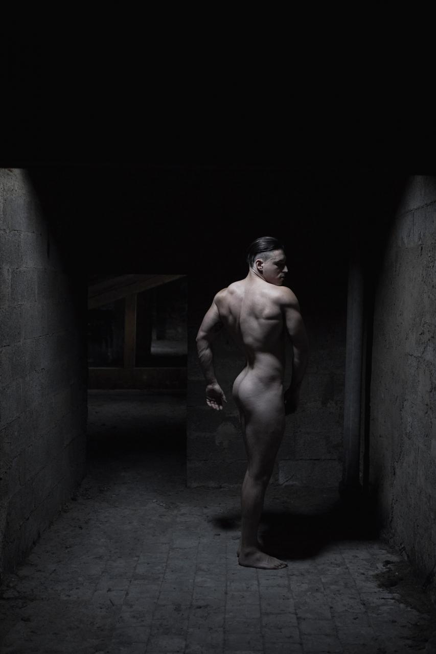 The handsome French male Florent Fauverge by Cedric Roulliat.