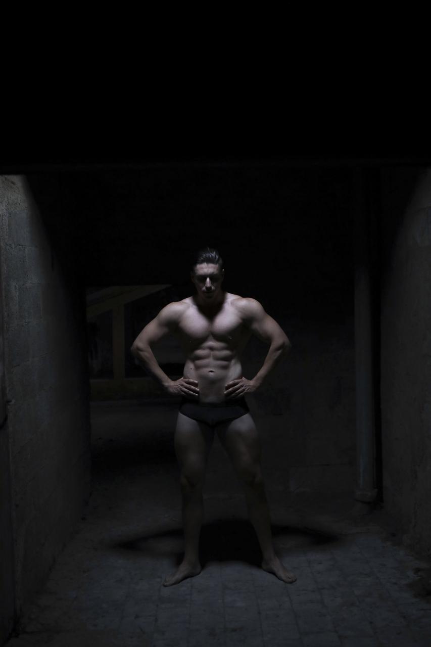 The handsome French male Florent Fauverge by Cedric Roulliat.