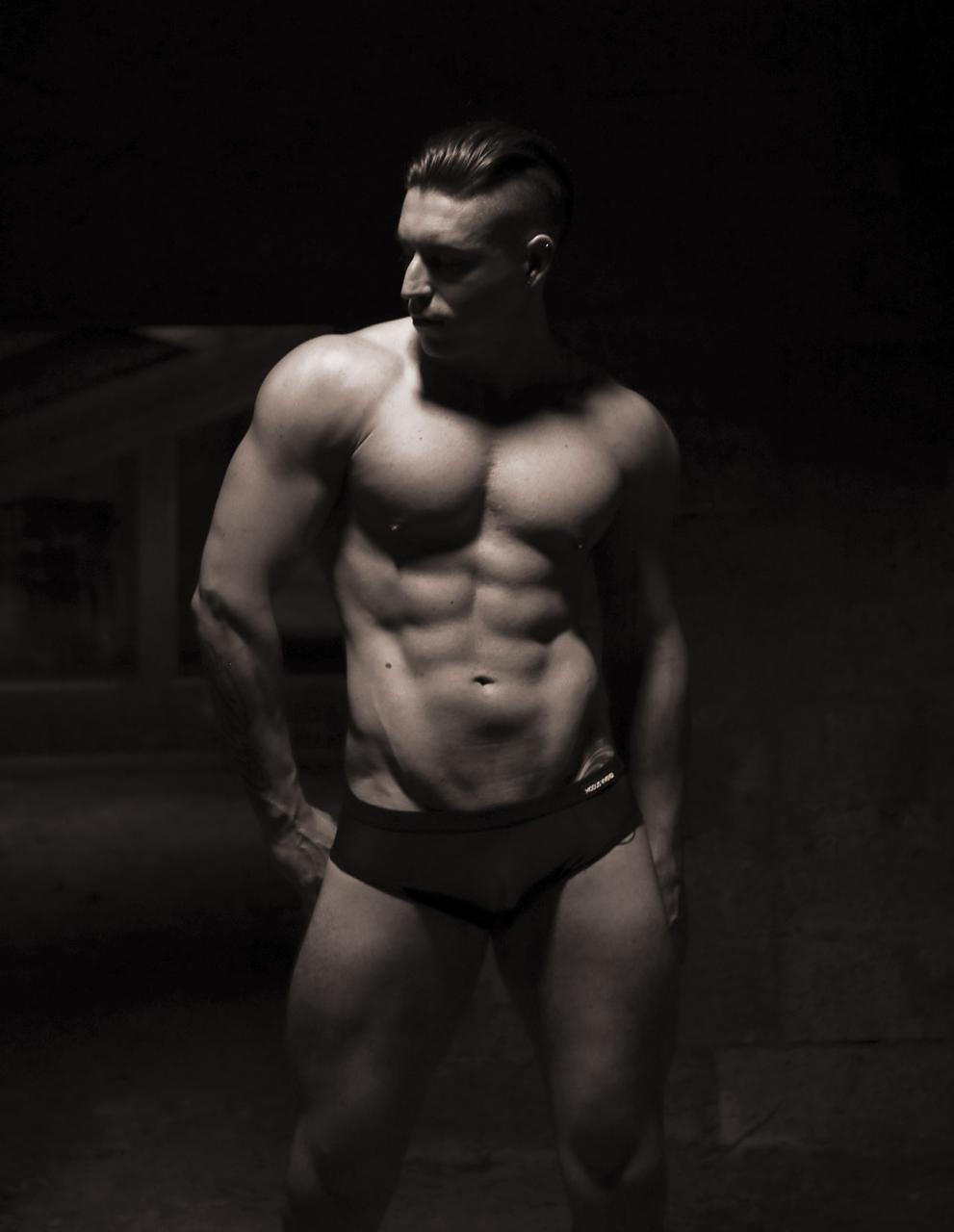 The handsome French male Florent Fauverge by Cedric Roulliat.