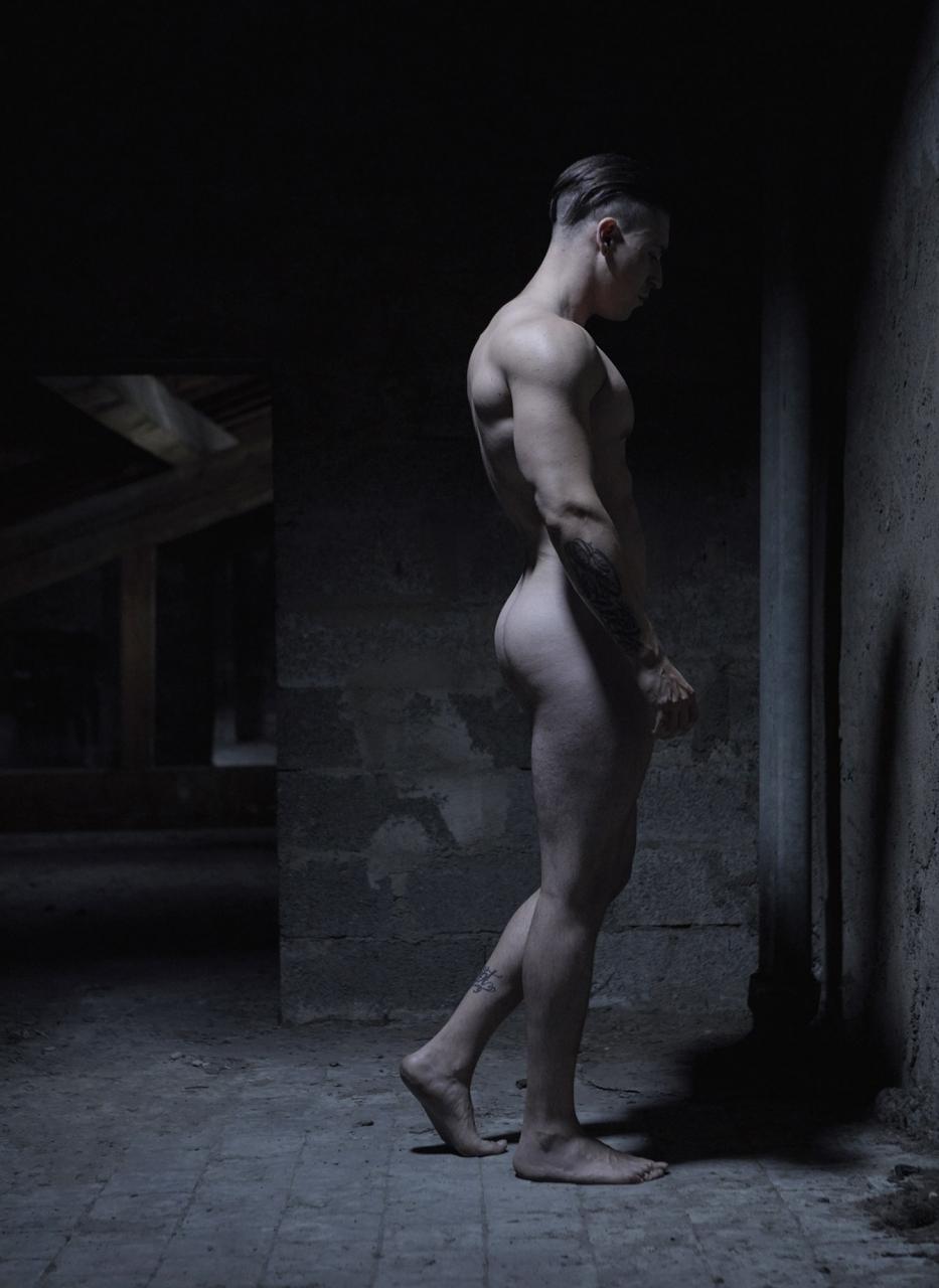 The handsome French male Florent Fauverge by Cedric Roulliat.