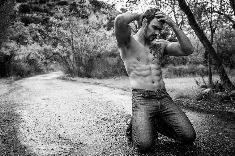 The Stunning Model Jess Vill Stripped Naked