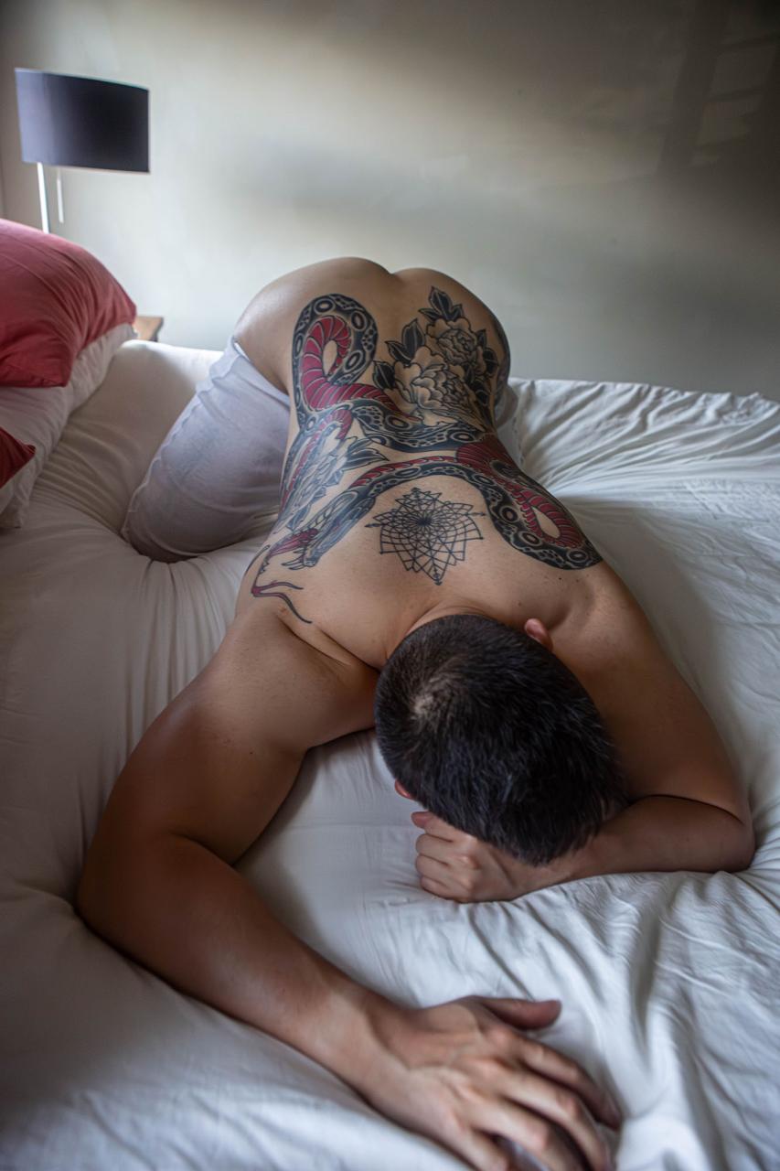Victor: The Beautiful Tattooed Asian Male