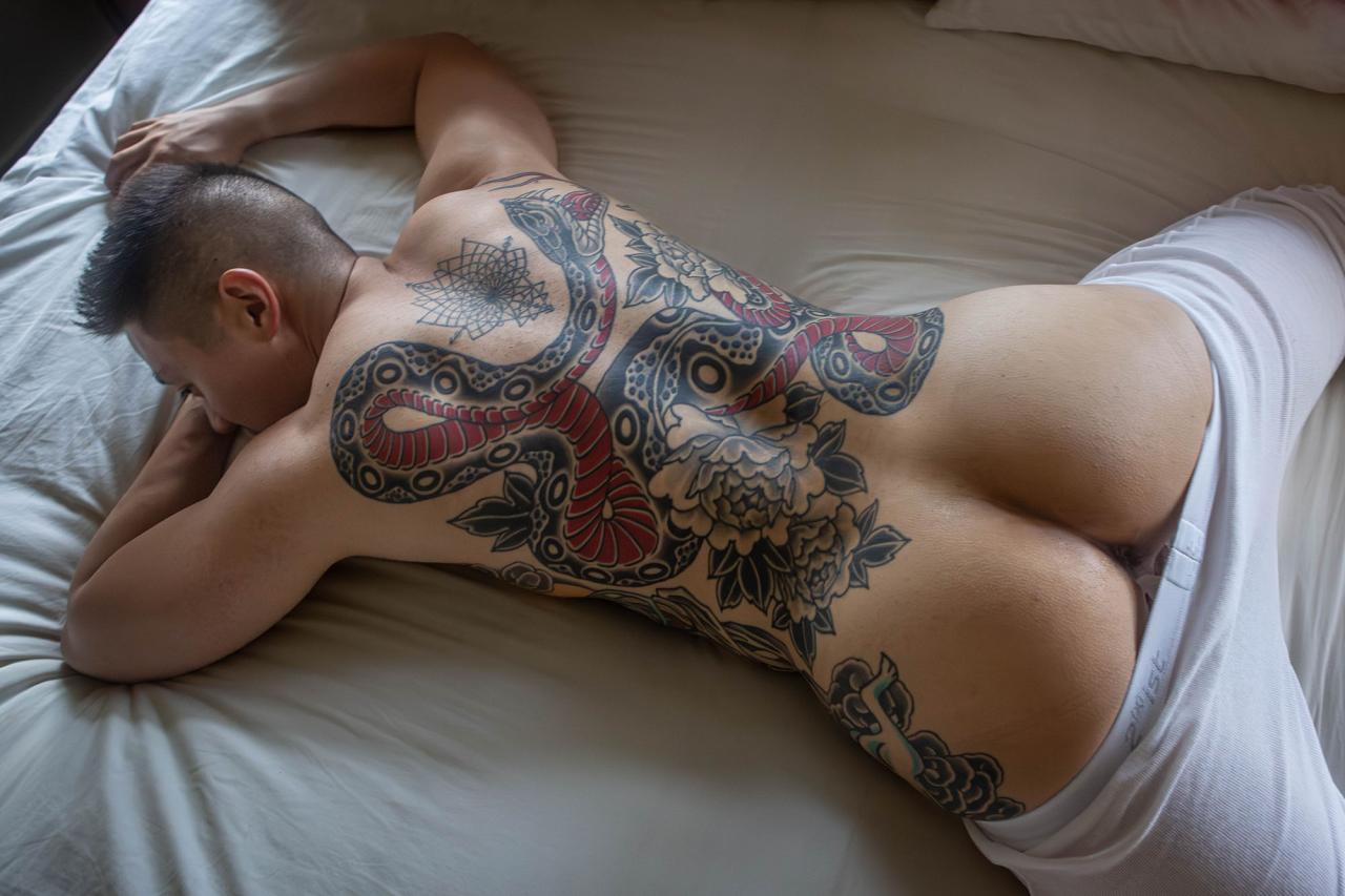 Victor: The Beautiful Tattooed Asian Male