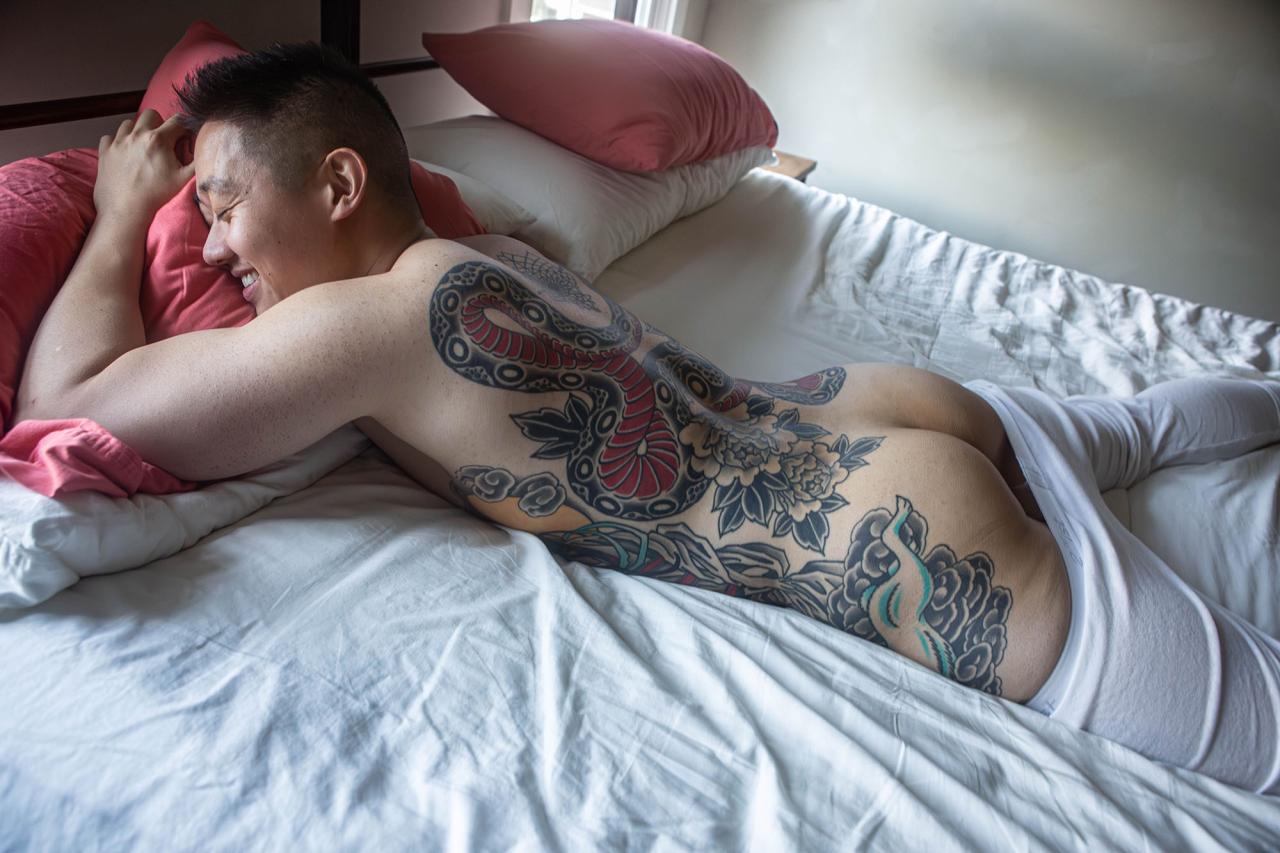 Victor: The Beautiful Tattooed Asian Male