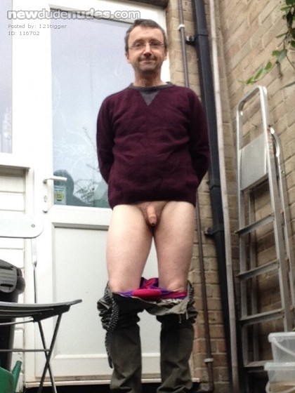 Pants down Friday, International style (it;s a cold day!)