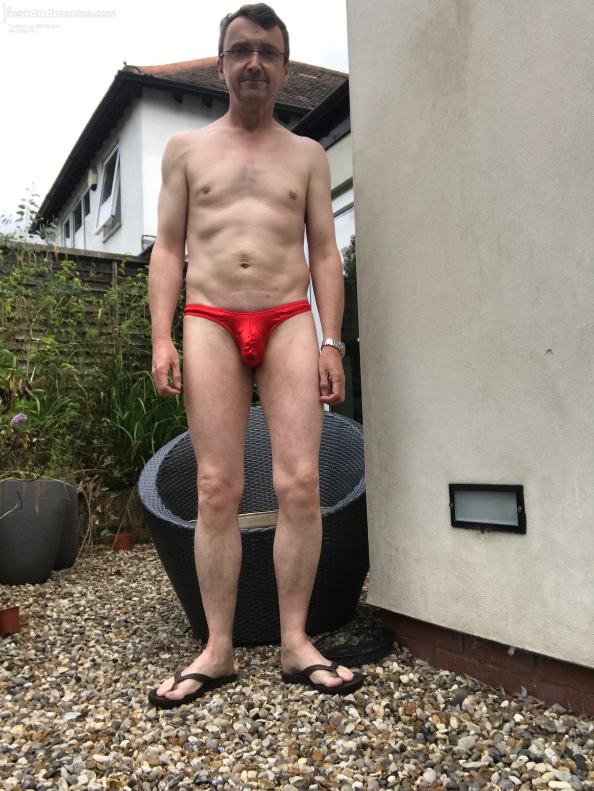 Just thing in' a thong