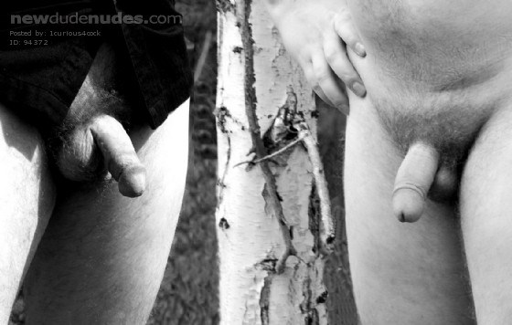 Me and a friend outdoors.