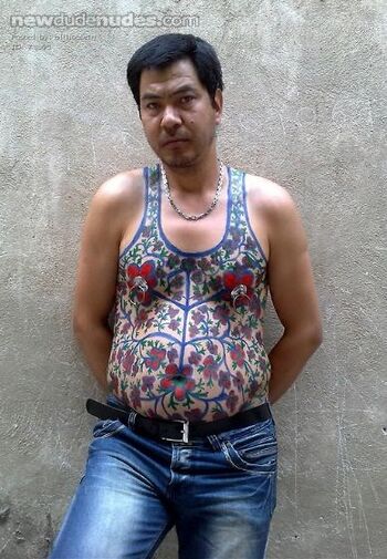 body painting t-shirt