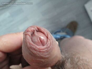 Up close and personal with my cock