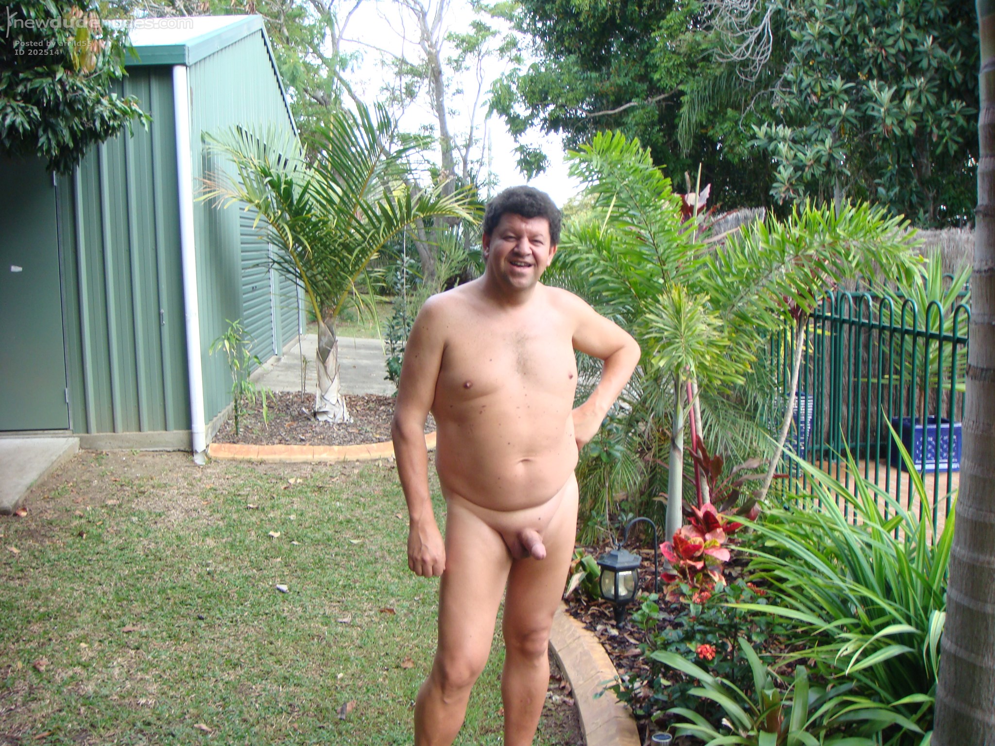 in my backyard